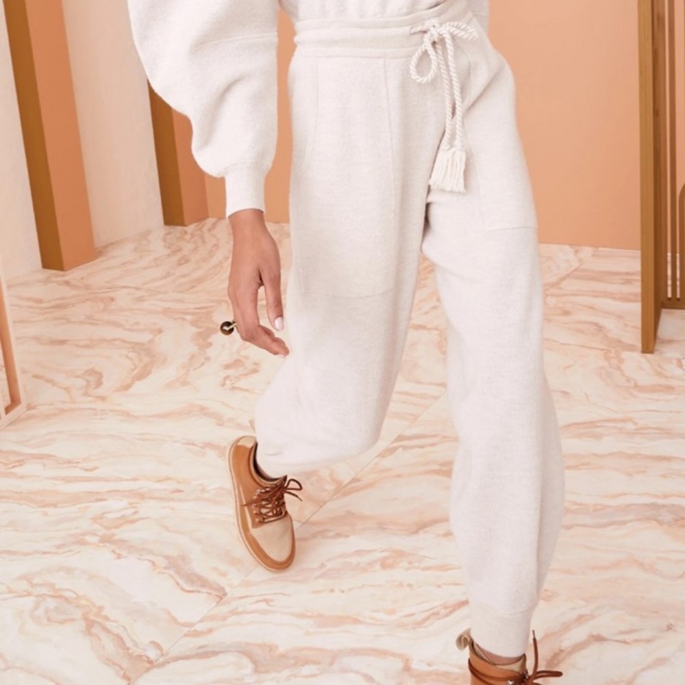 Ulla Johnson Alfie Merino Wool Sweatpants size P